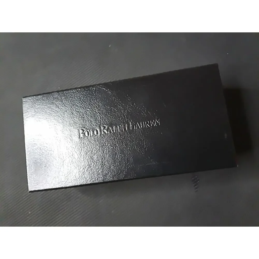 Polo Ralph Lauren Eyeglass Case Outer Box Cleaning Cloth Set Empty Hard Case